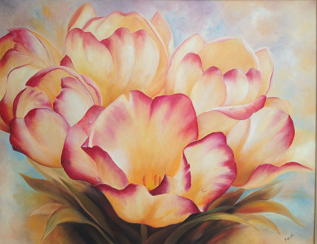 Flores 70 x 90 cm - OST